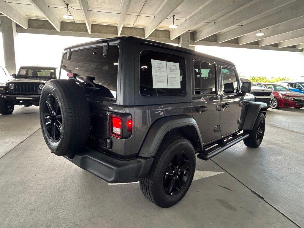 used 2021 Jeep Wrangler Unlimited car, priced at $18,590