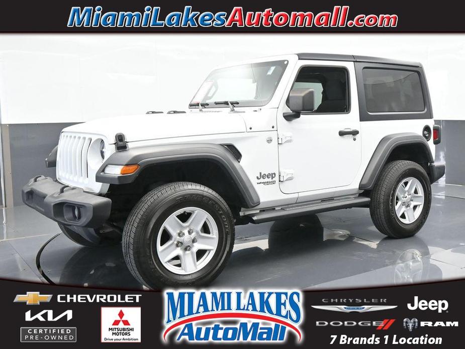 used 2021 Jeep Wrangler car, priced at $24,190