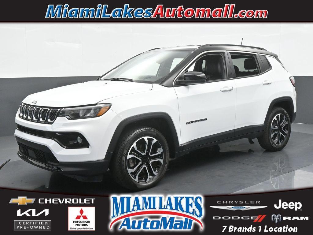 used 2023 Jeep Compass car, priced at $18,888