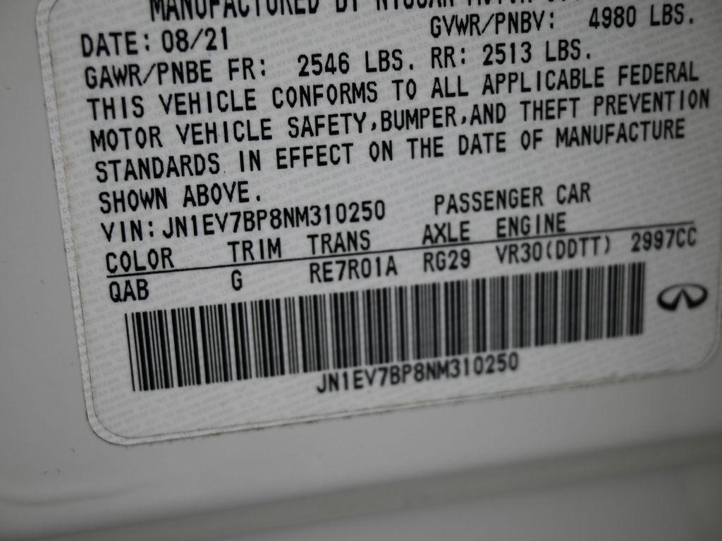 used 2022 INFINITI Q50 car, priced at $25,661