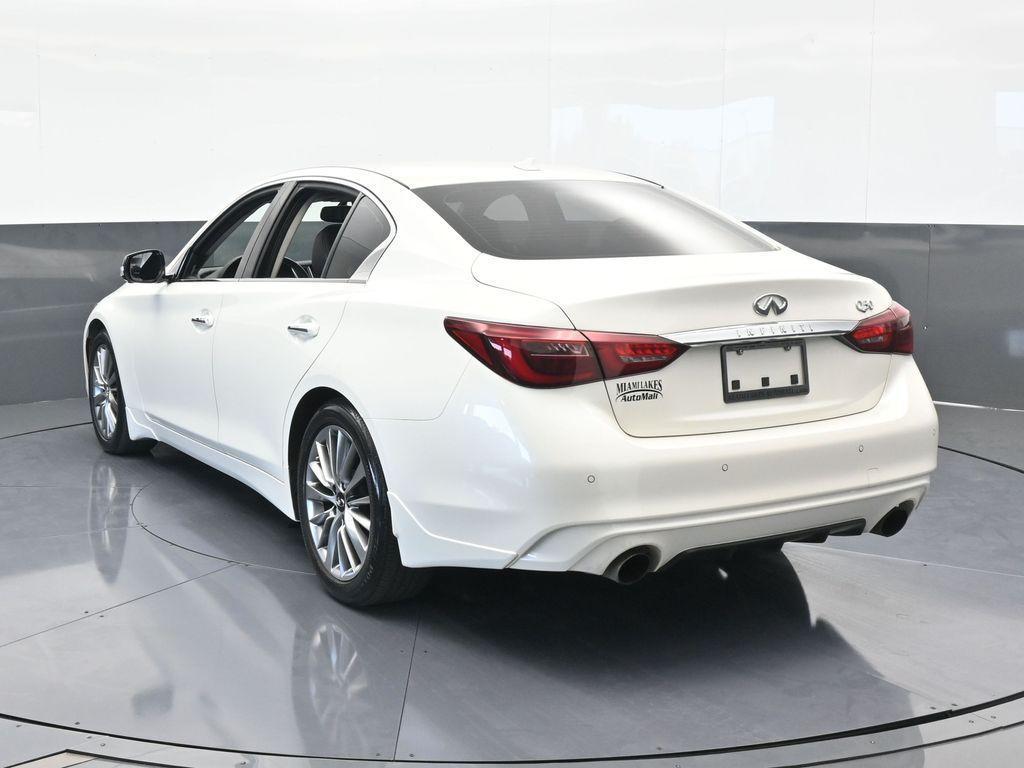 used 2022 INFINITI Q50 car, priced at $25,661
