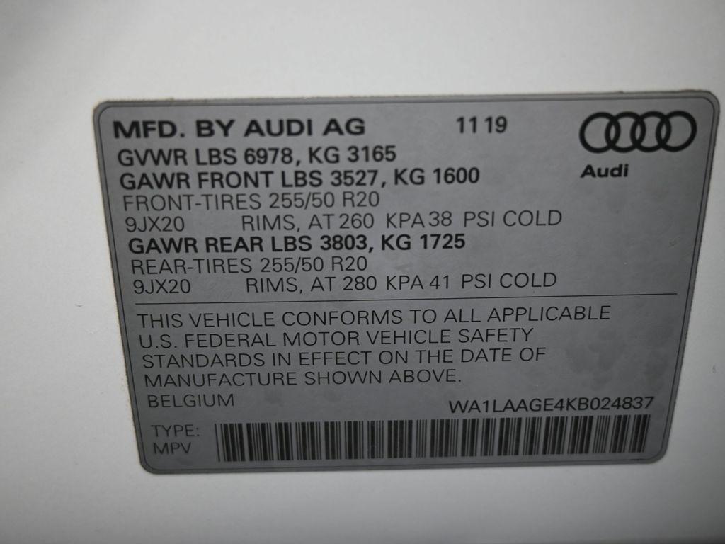 used 2019 Audi e-tron car, priced at $26,250