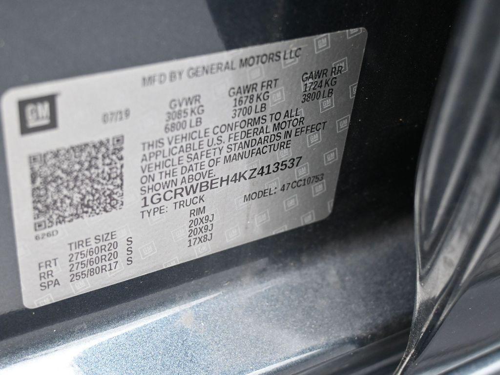 used 2019 Chevrolet Silverado 1500 car, priced at $24,991