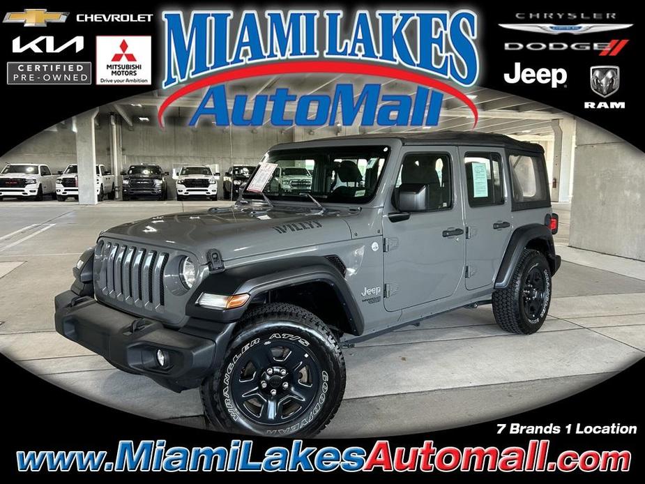 used 2019 Jeep Wrangler Unlimited car, priced at $26,571