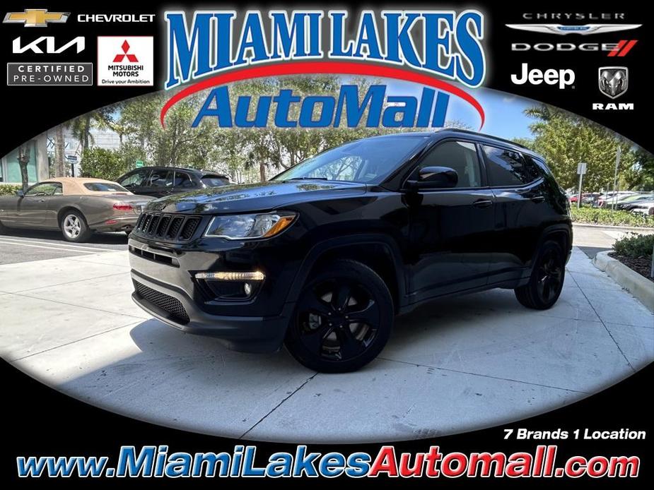 used 2021 Jeep Compass car, priced at $16,523