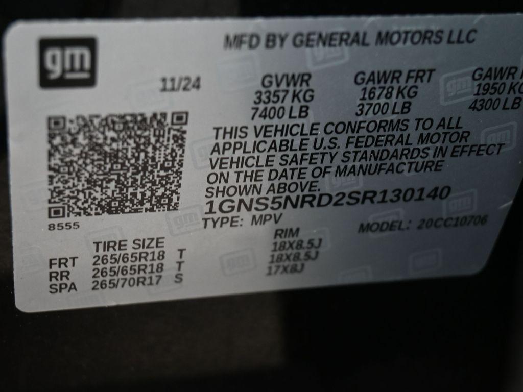 used 2025 Chevrolet Tahoe car, priced at $58,750