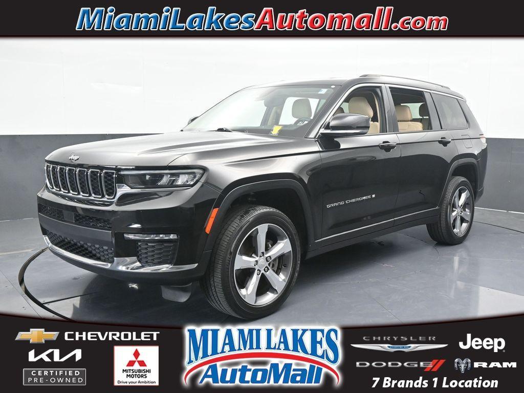 used 2021 Jeep Grand Cherokee L car, priced at $25,995