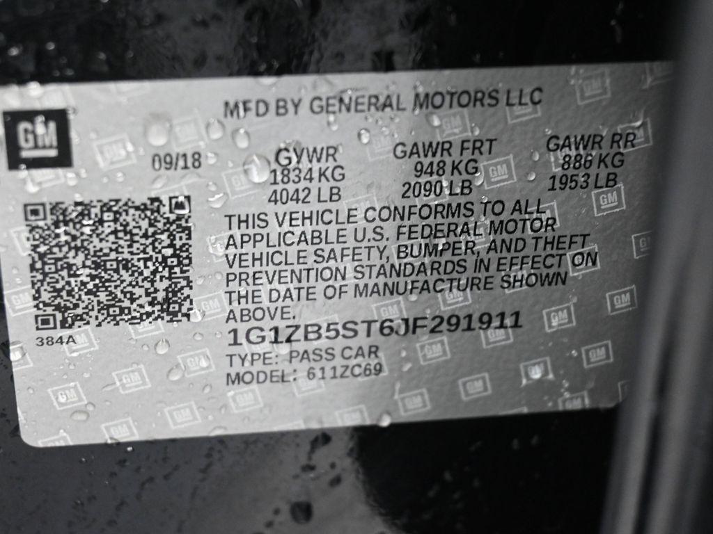 used 2018 Chevrolet Malibu car, priced at $9,995