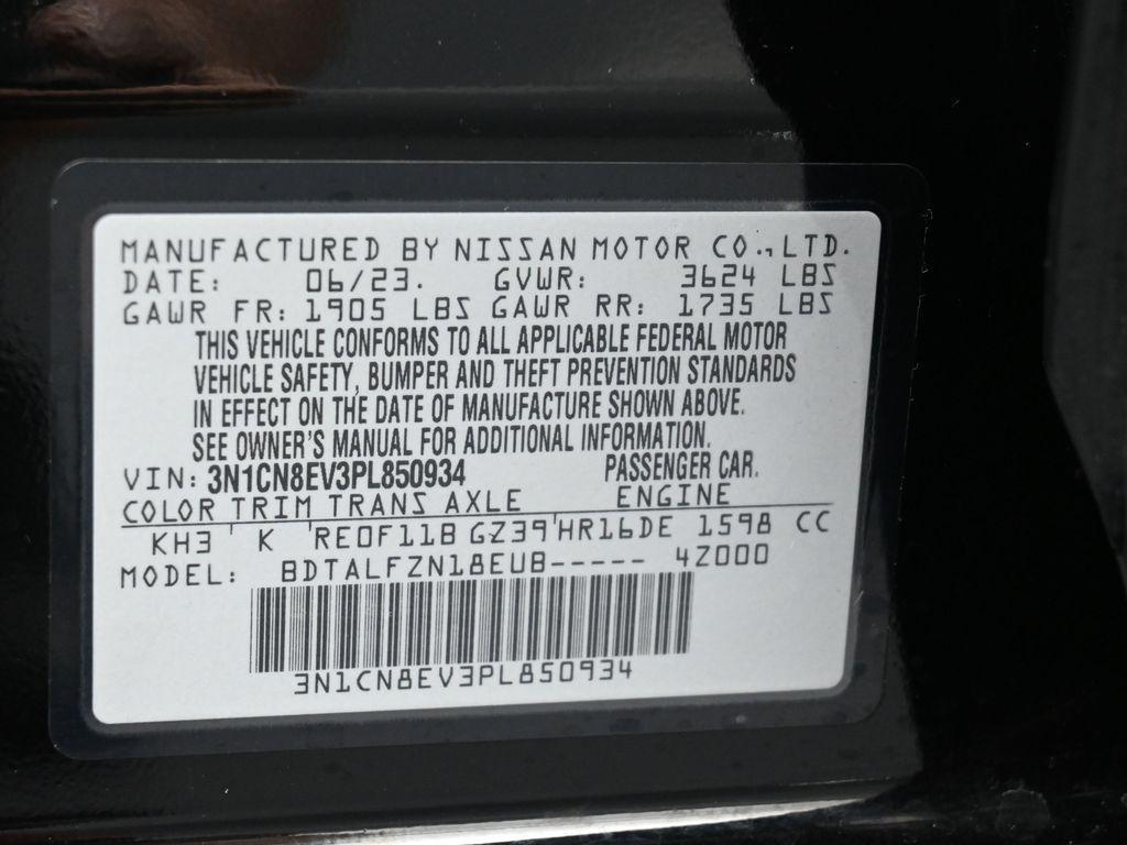 used 2023 Nissan Versa car, priced at $14,988