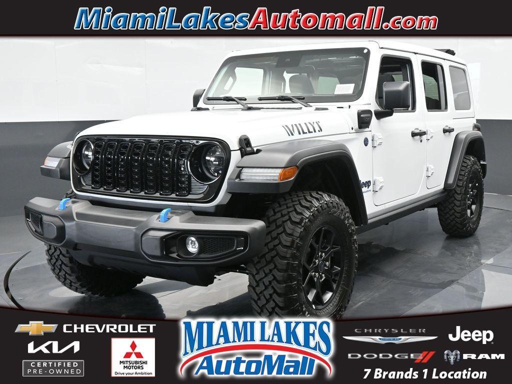 used 2024 Jeep Wrangler 4xe car, priced at $34,989