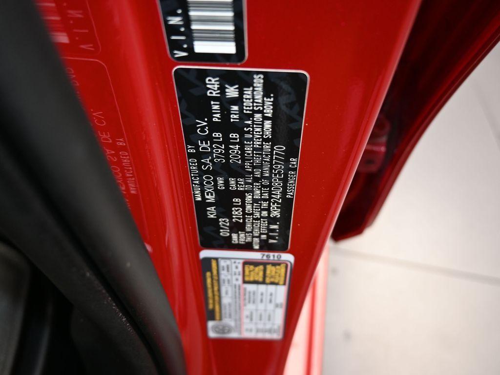 used 2023 Kia Forte car, priced at $15,454