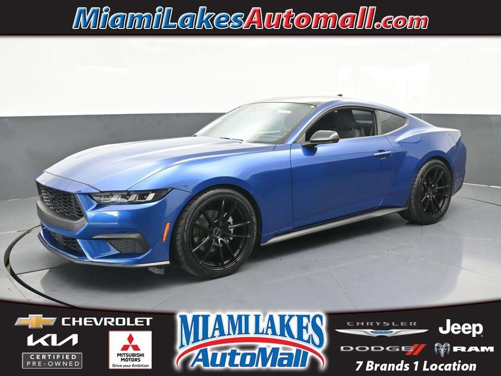 used 2024 Ford Mustang car, priced at $27,800