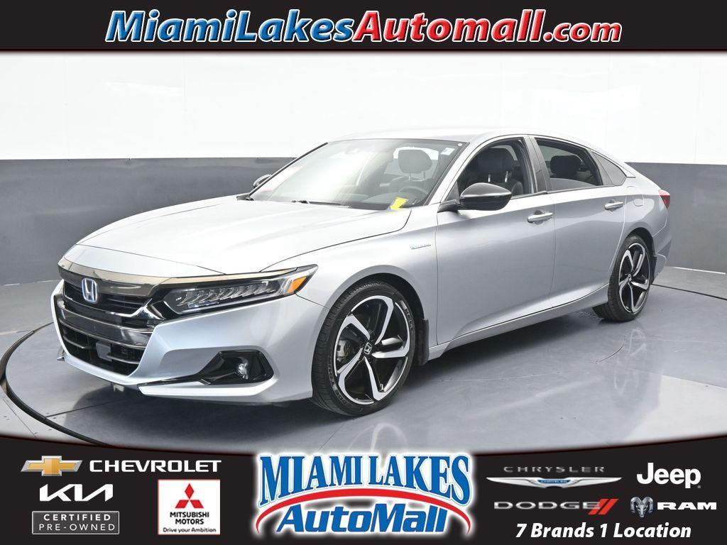 used 2022 Honda Accord Hybrid car, priced at $24,996