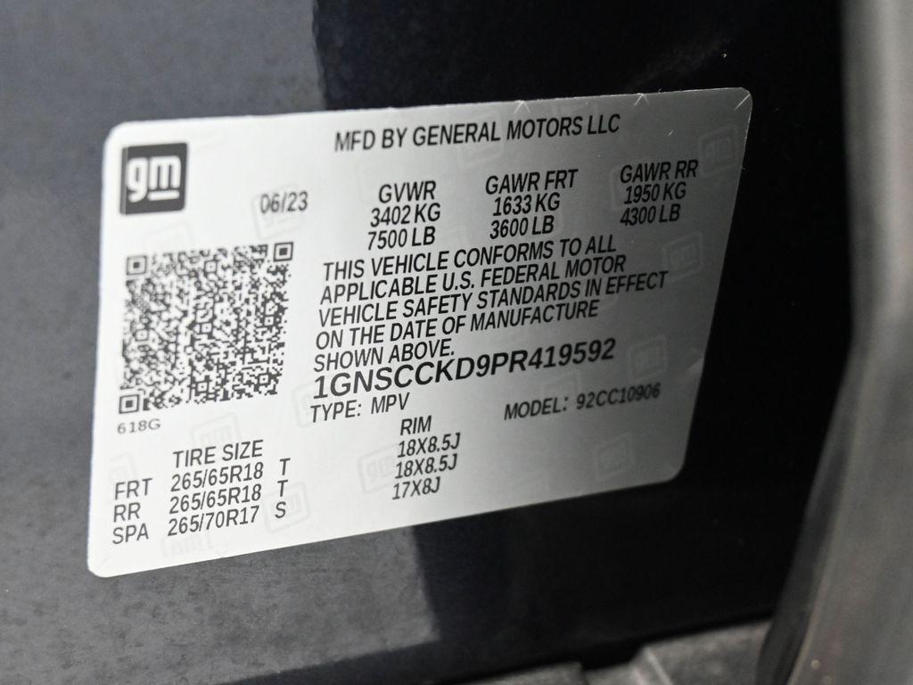 used 2023 Chevrolet Suburban car, priced at $37,621