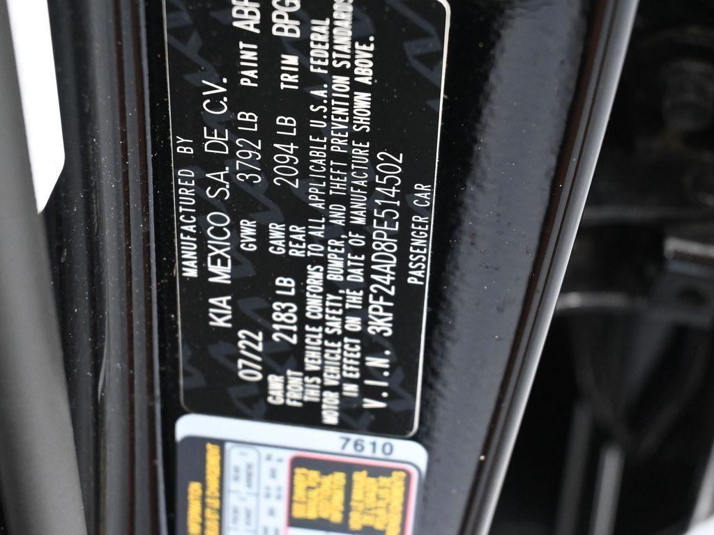 used 2023 Kia Forte car, priced at $14,996