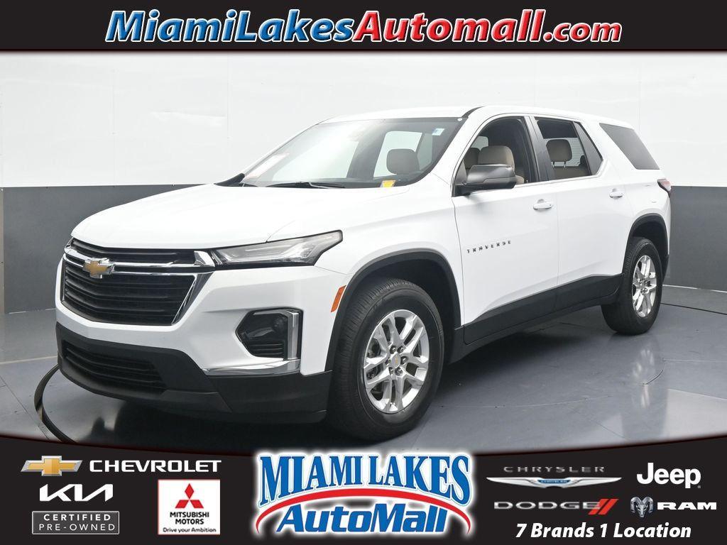used 2022 Chevrolet Traverse car, priced at $24,996