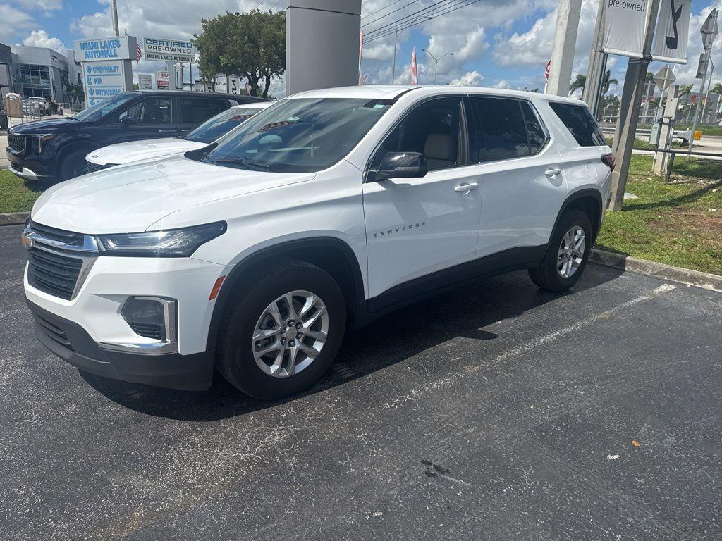 used 2022 Chevrolet Traverse car, priced at $24,996