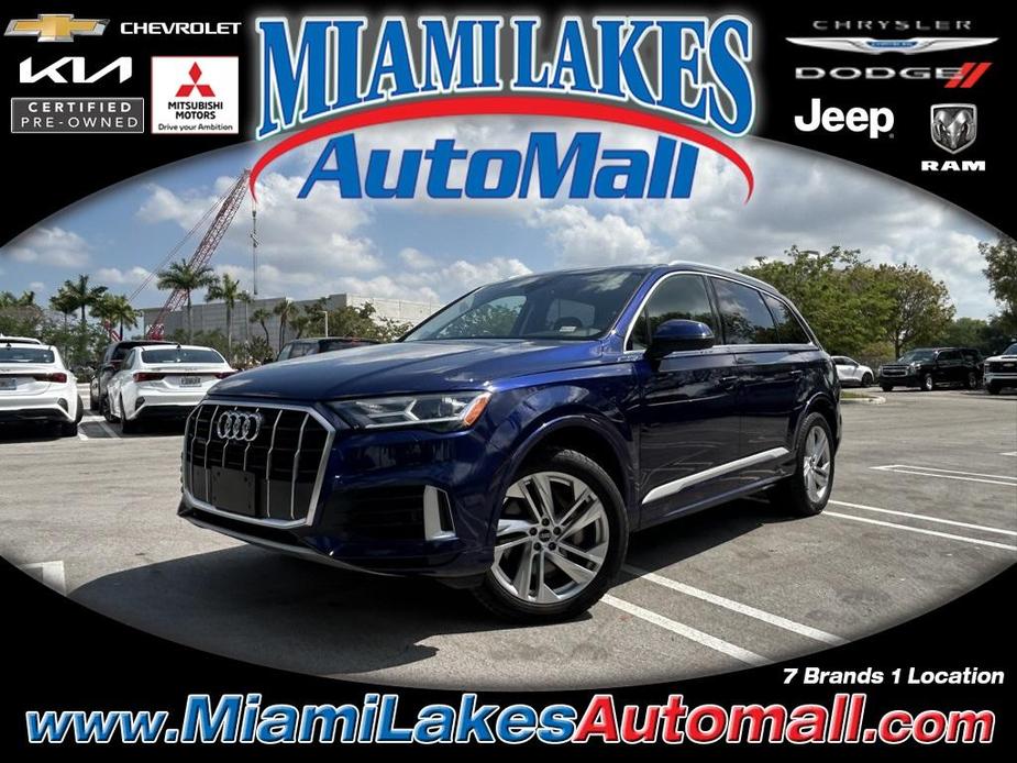 used 2021 Audi Q7 car, priced at $30,993