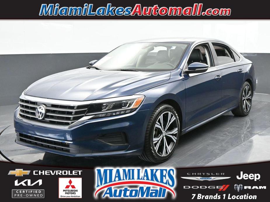 used 2021 Volkswagen Passat car, priced at $12,390