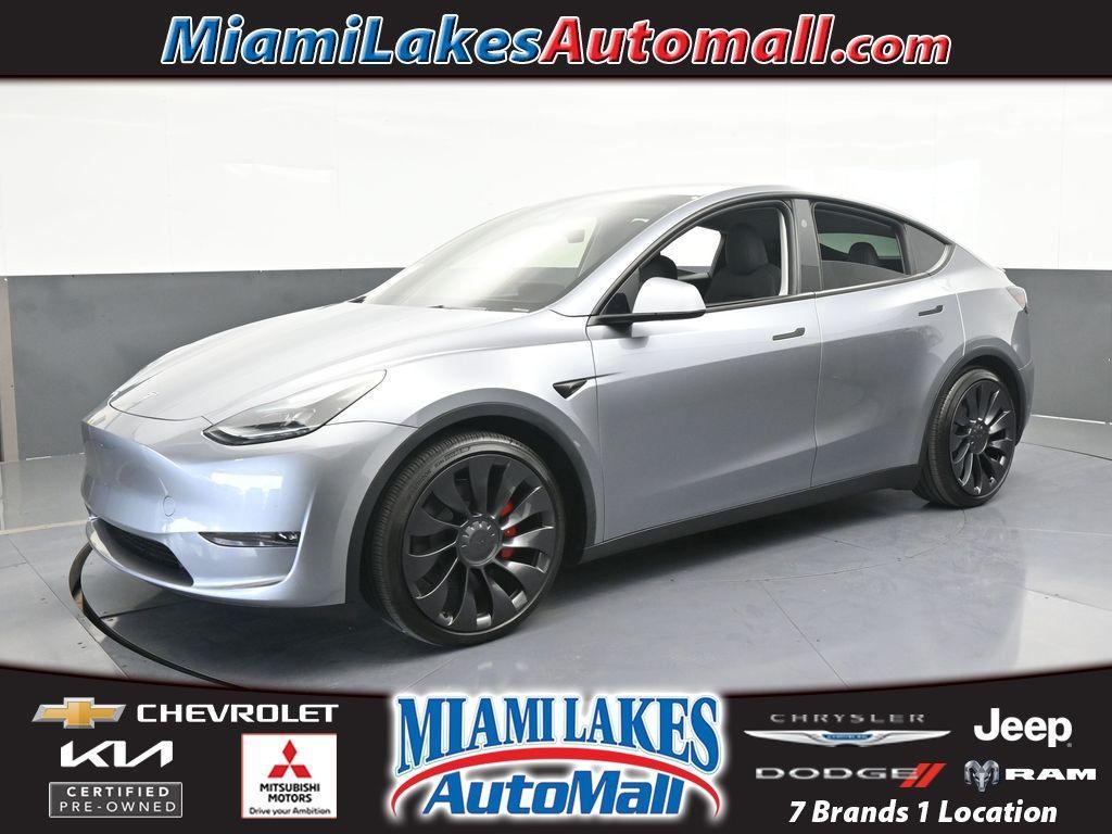 used 2024 Tesla Model Y car, priced at $42,995