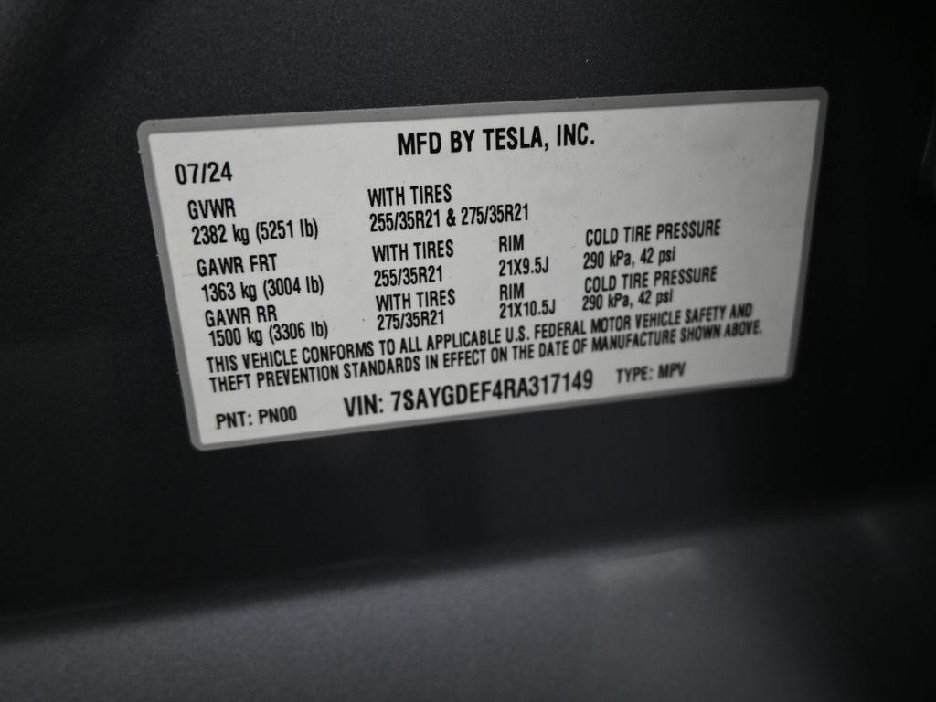 used 2024 Tesla Model Y car, priced at $42,995