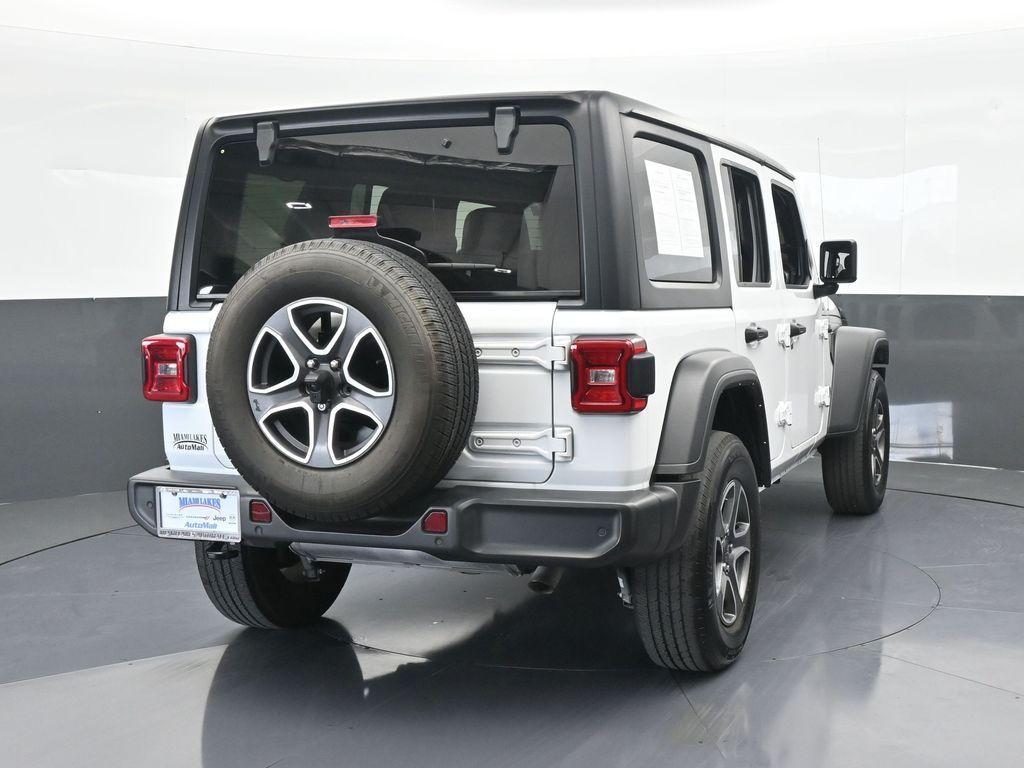 used 2022 Jeep Wrangler Unlimited car, priced at $29,275