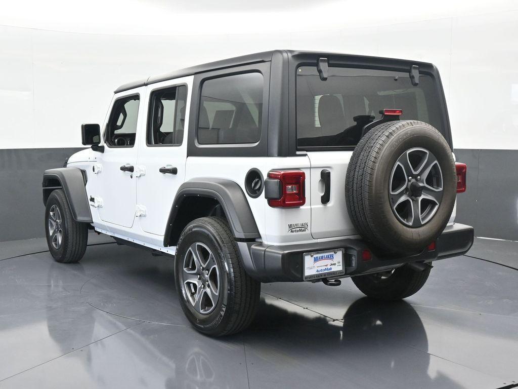 used 2022 Jeep Wrangler Unlimited car, priced at $29,275