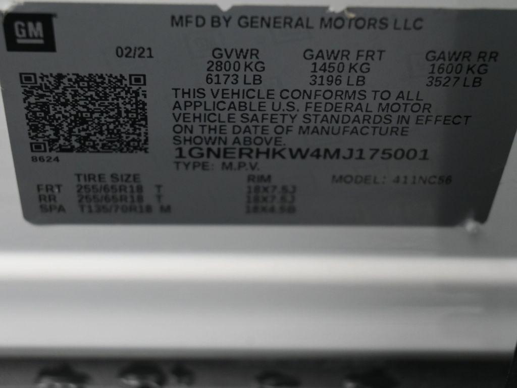 used 2021 Chevrolet Traverse car, priced at $20,587