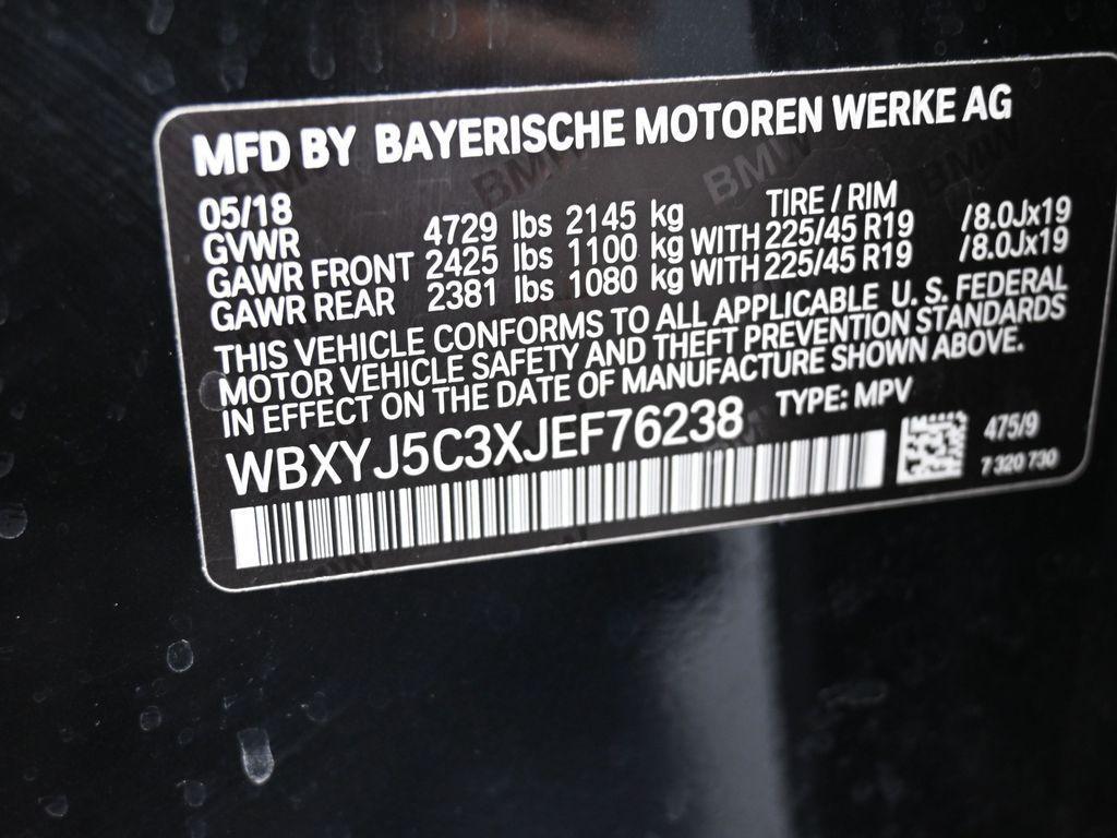 used 2018 BMW X2 car, priced at $19,793