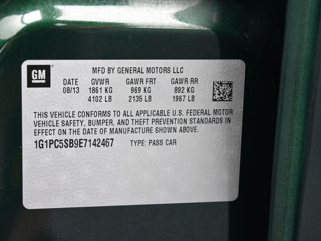 used 2014 Chevrolet Cruze car, priced at $8,500