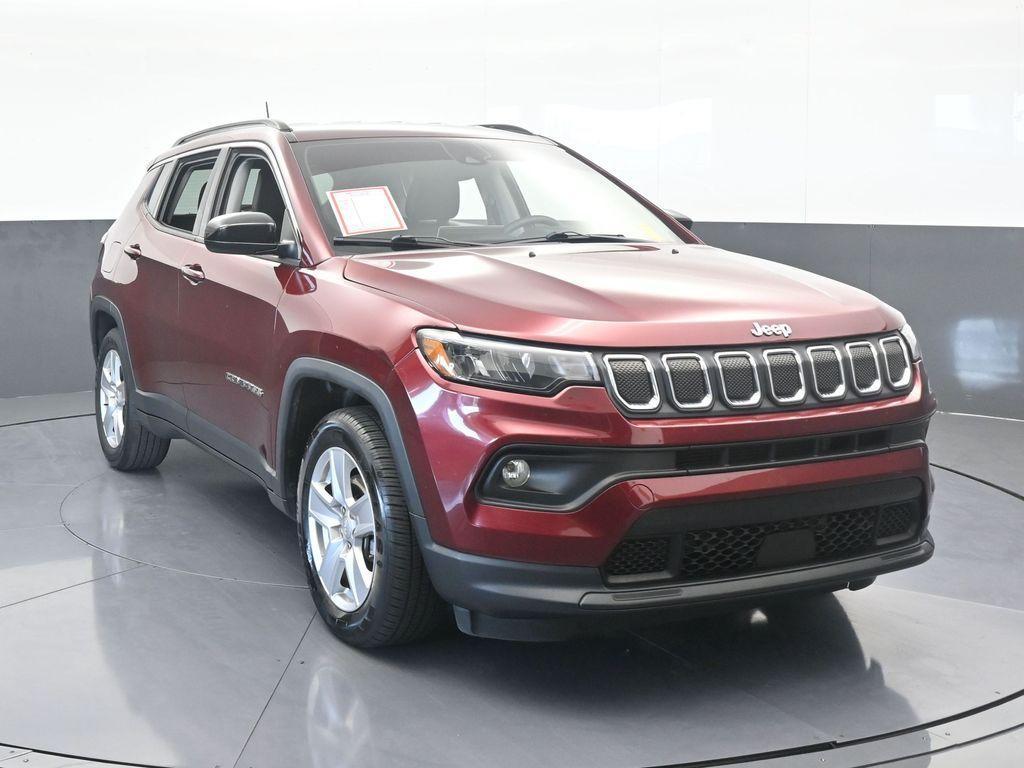 used 2022 Jeep Compass car, priced at $17,222