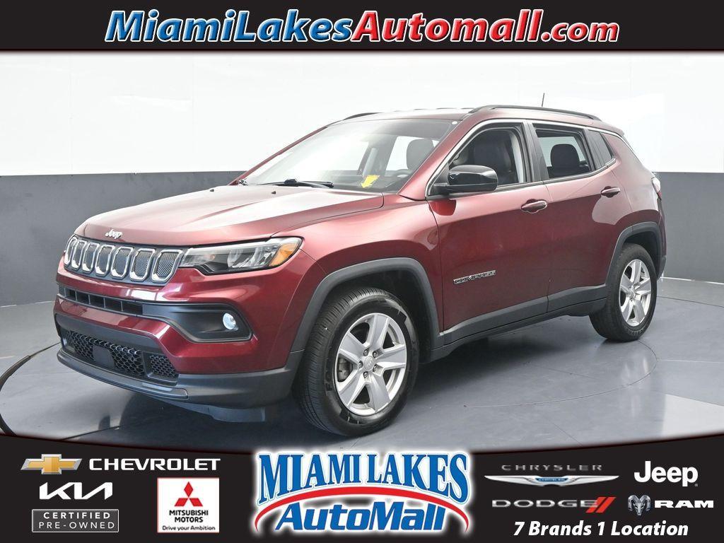 used 2022 Jeep Compass car, priced at $17,222