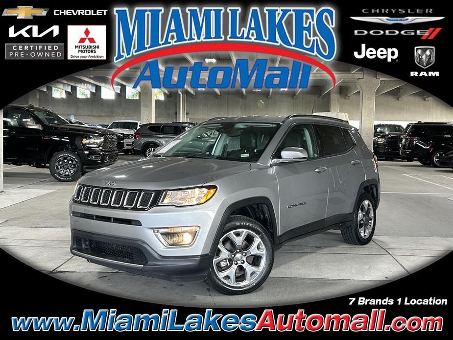 used 2021 Jeep Compass car, priced at $16,547