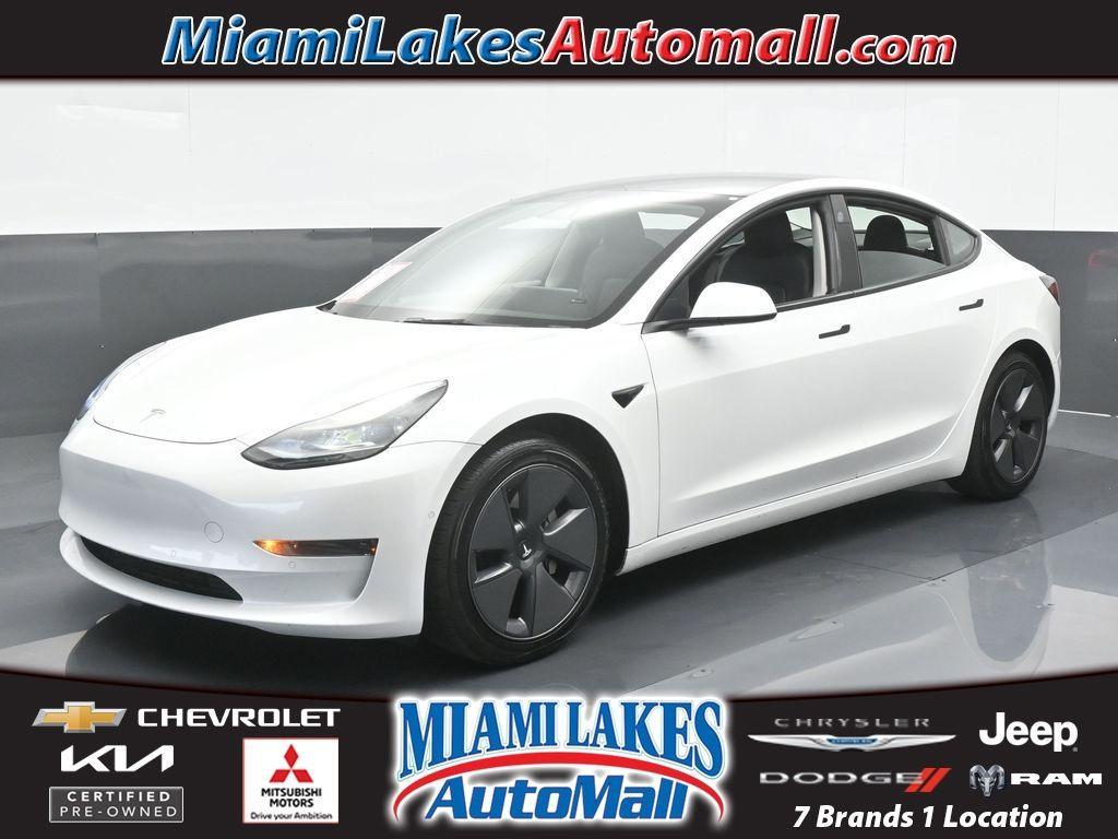 used 2021 Tesla Model 3 car, priced at $19,990