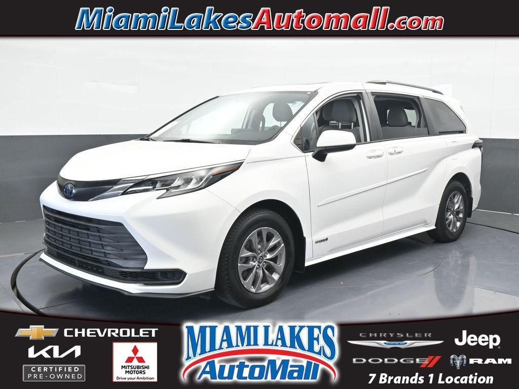 used 2021 Toyota Sienna car, priced at $29,435