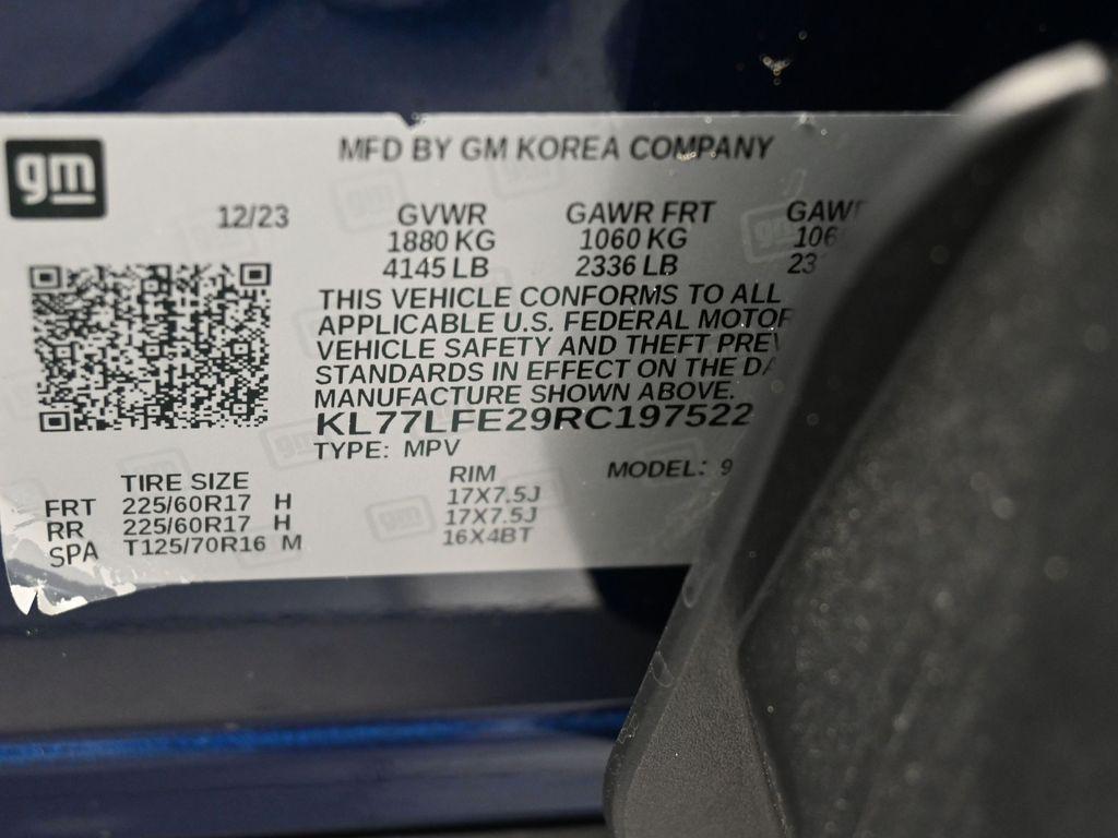 used 2024 Chevrolet Trax car, priced at $18,621