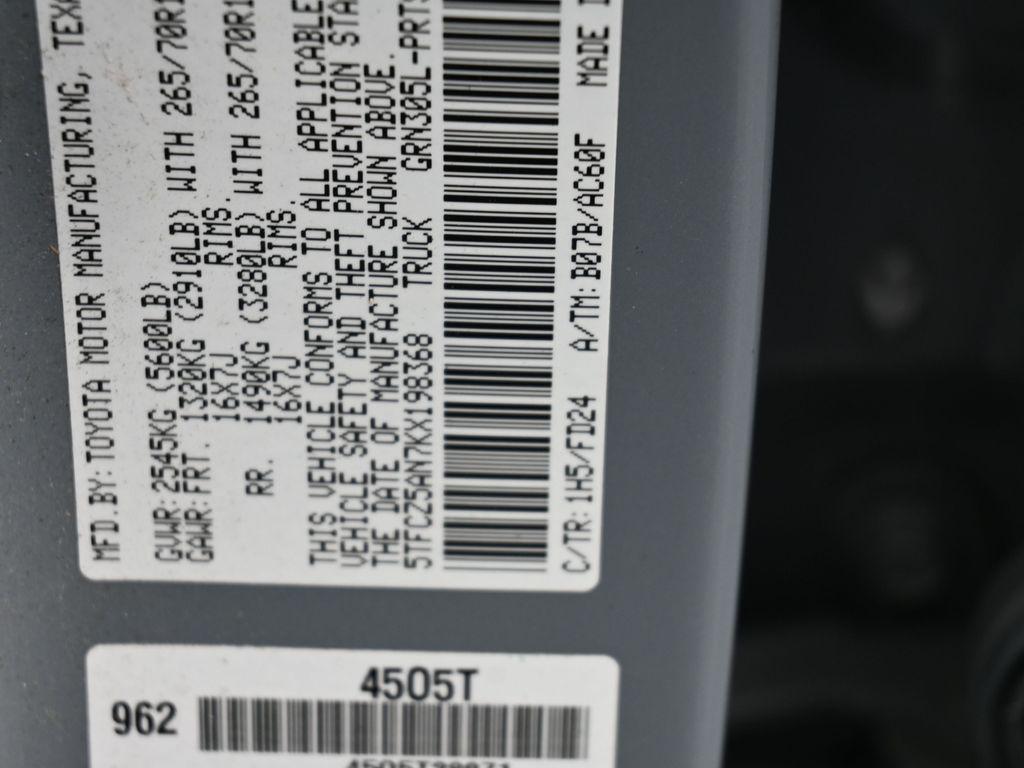 used 2019 Toyota Tacoma car, priced at $29,000
