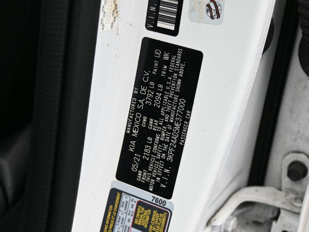 used 2021 Kia Forte car, priced at $12,991