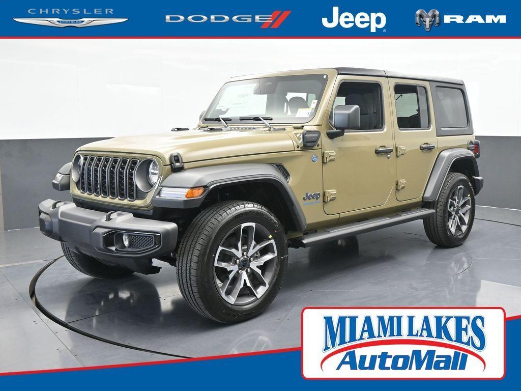 new 2025 Jeep Wrangler 4xe car
