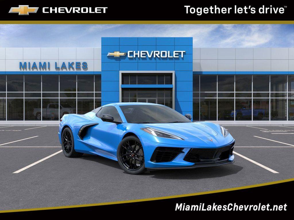 new 2025 Chevrolet Corvette car, priced at $83,855