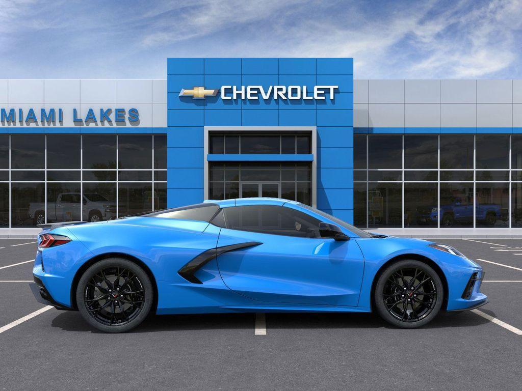 new 2025 Chevrolet Corvette car, priced at $83,855