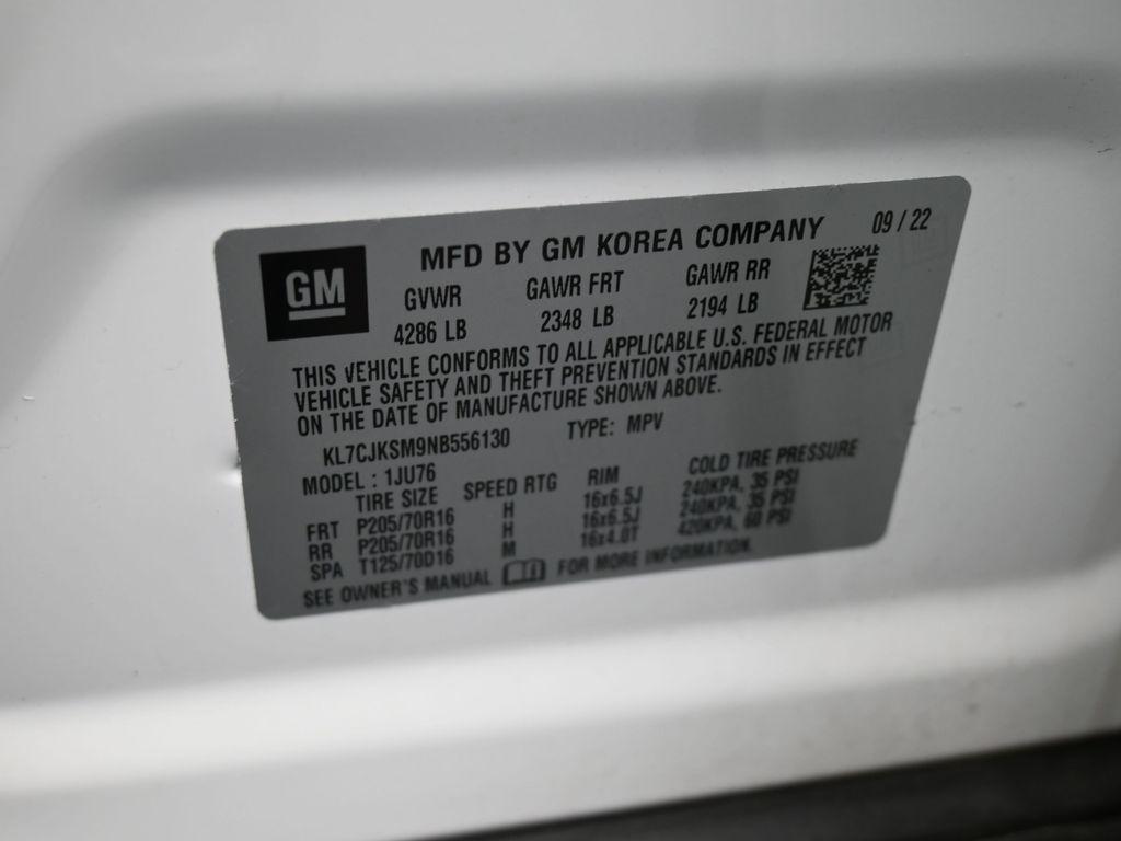 used 2022 Chevrolet Trax car, priced at $13,990