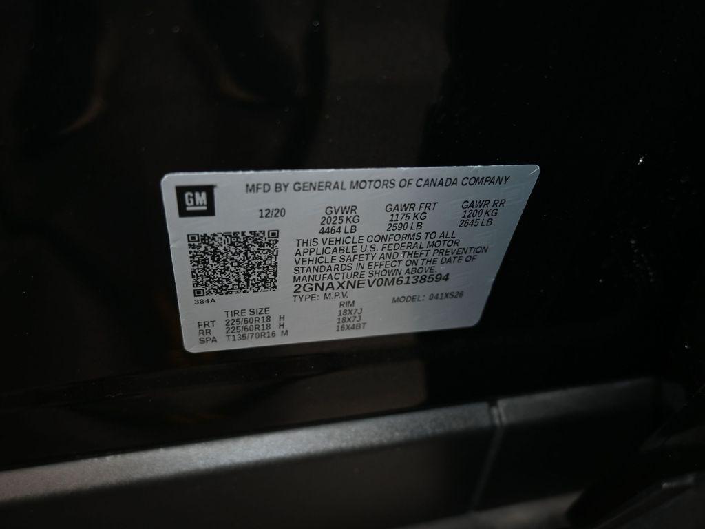 used 2021 Chevrolet Equinox car, priced at $19,998