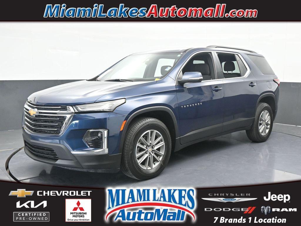 used 2022 Chevrolet Traverse car, priced at $27,991