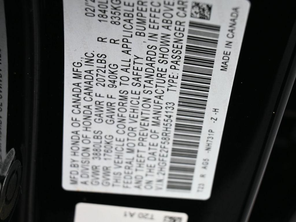 used 2024 Honda Civic car, priced at $26,995