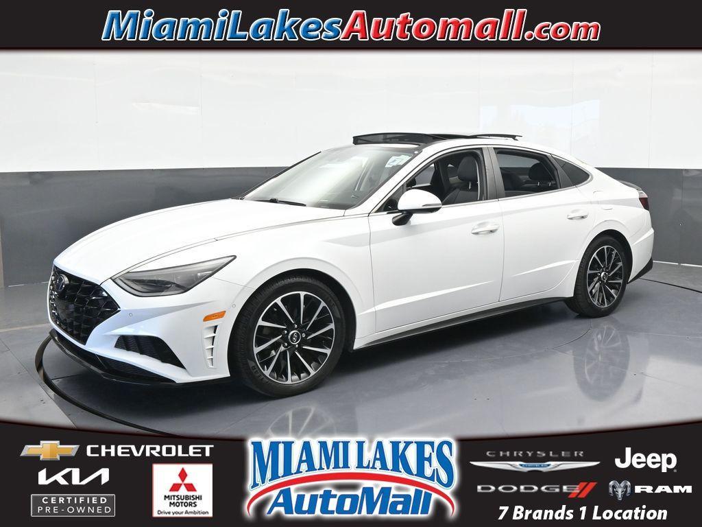 used 2021 Hyundai Sonata car, priced at $21,719