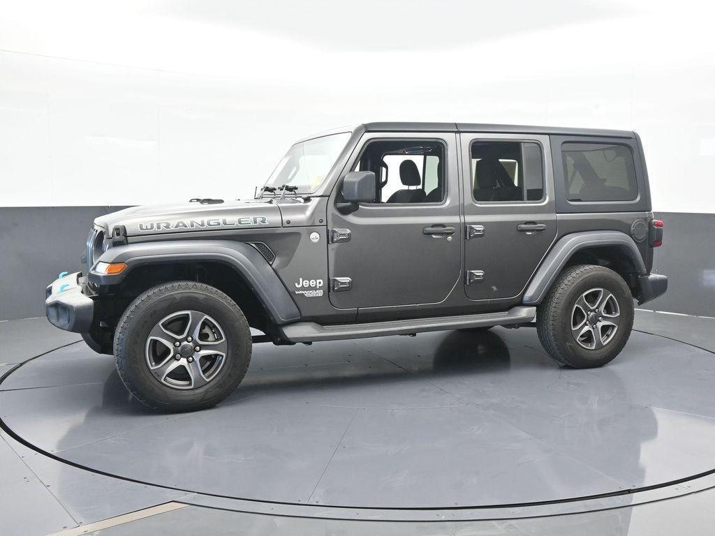 used 2019 Jeep Wrangler Unlimited car, priced at $23,400