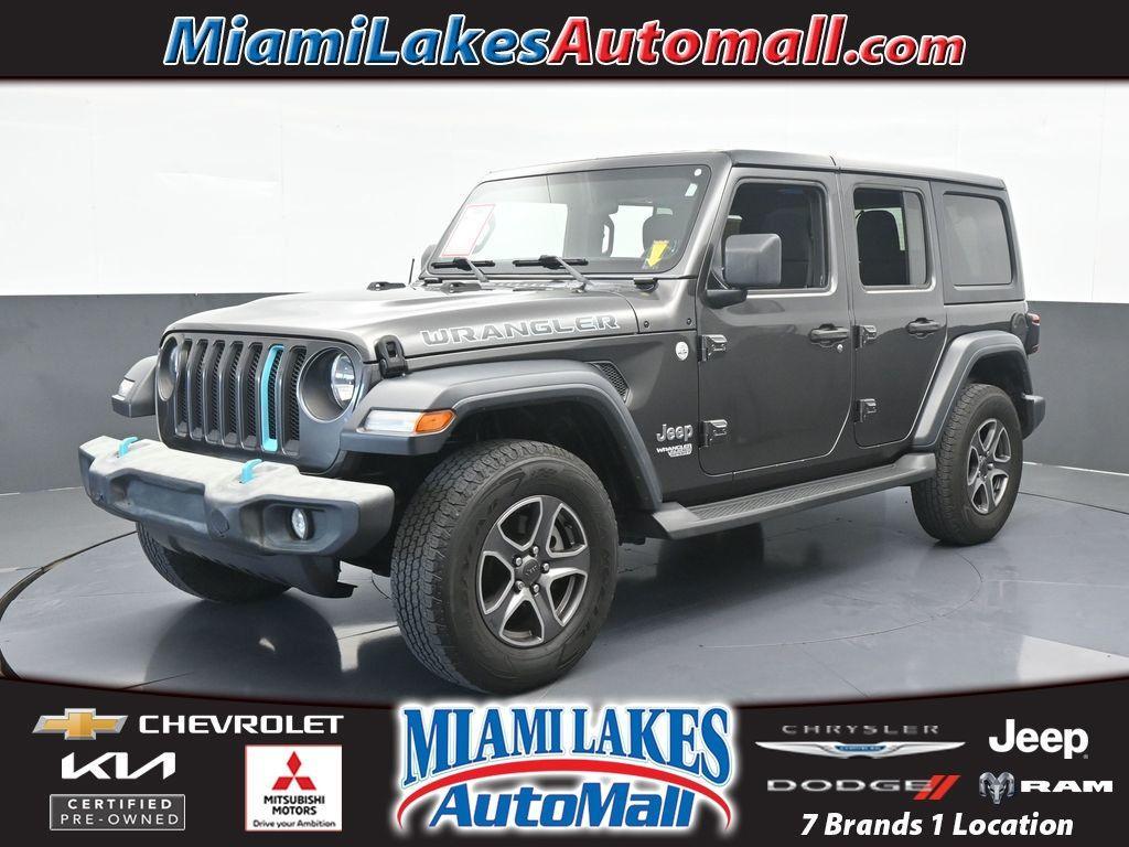 used 2019 Jeep Wrangler Unlimited car, priced at $23,400