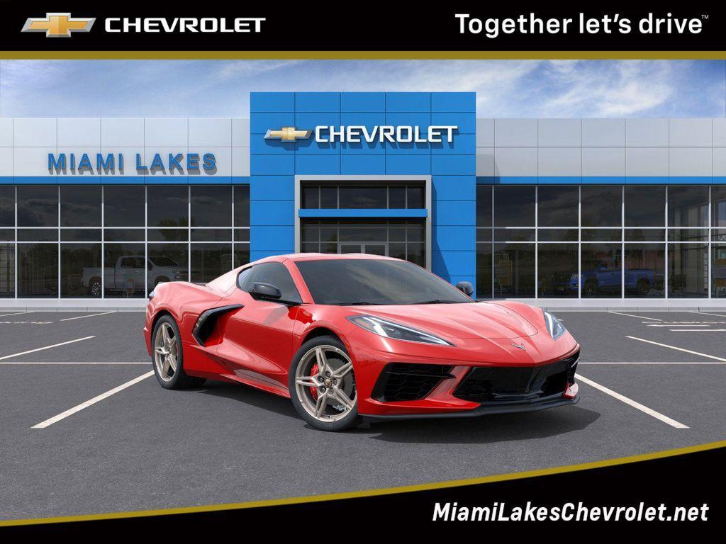 new 2025 Chevrolet Corvette car, priced at $72,265