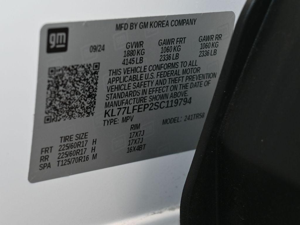 used 2025 Chevrolet Trax car, priced at $19,991